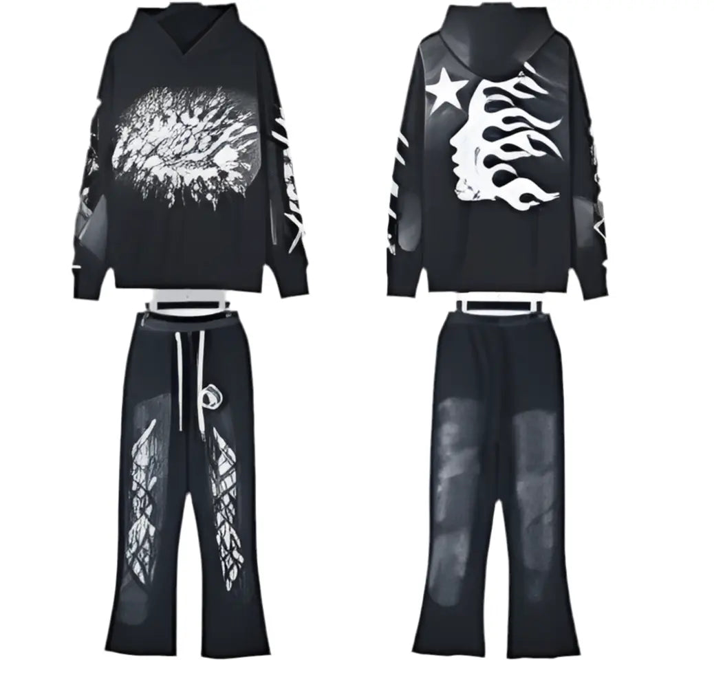 HELLSTAR HOODIE + SWEATS BUNDLE My Store