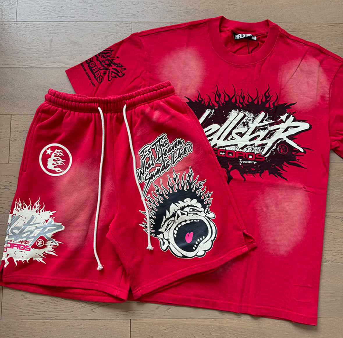 Hellstar Grade A pants/shirt set