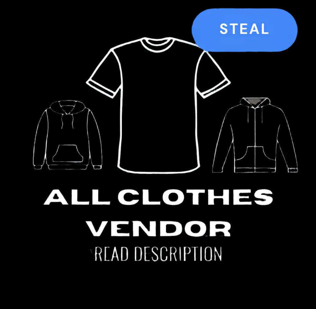 🧥 CLOTHING VENDOR BUNDLE – ONLY $21.99🔒 Rebootretail2.0