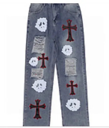 🔥 Chrome Hearts Designer Denim jeans My Store
