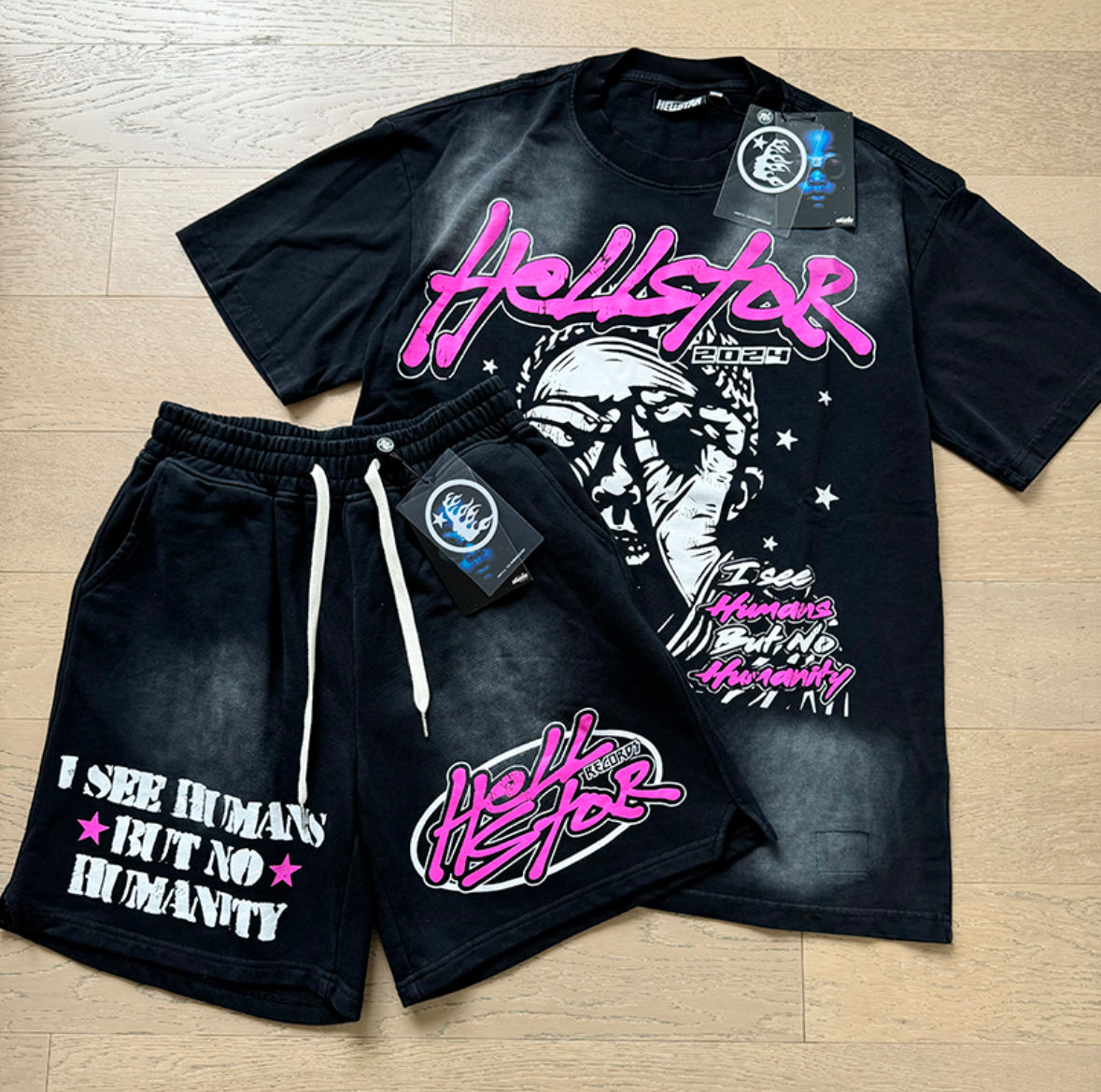 Hellstar Grade A pants/shirt set