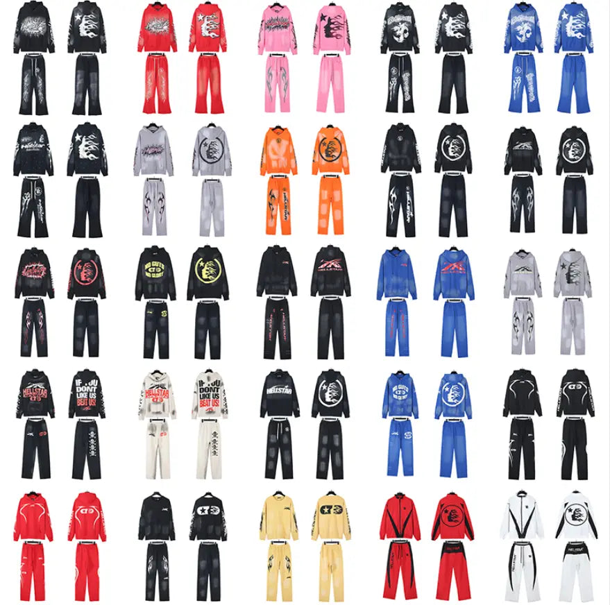 HELLSTAR HOODIE + SWEATS BUNDLE My Store